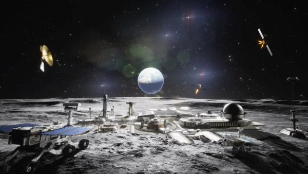 股票配资链接 月球上修路盖房子，可以就地取材？