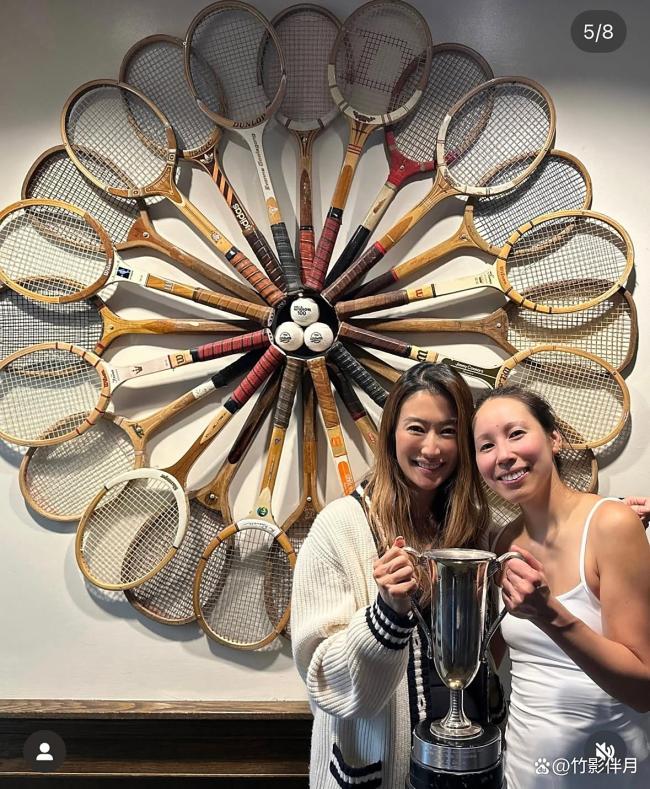 谢霆锋妹妹孕32周打网球夺冠 打破偏见的勇敢妈妈